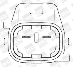 Bobina de inductie BorgWarner (BERU) ZS396