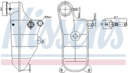 VAS EXPANSIUNE LICHID RACIRE NISSENS 996364 - Compatibil cu MERCEDES-BENZ