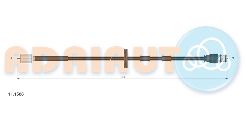 Arbore tahometru Adriauto 11.1588