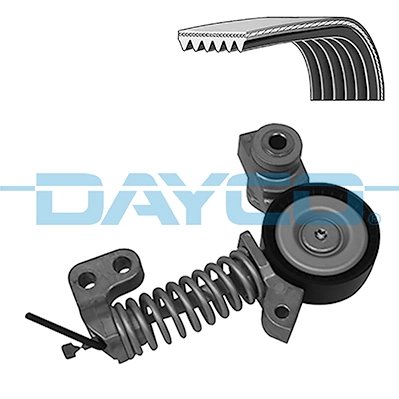 Set curea transmisie cu caneluri Dayco KPV1223