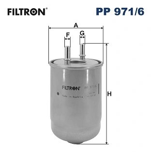 FILTRU COMBUSTIBIL FILTRON PP 971/6 - Compatibil cu RENAULT