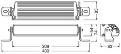 Far faza lunga Osram LEDDL130-CB