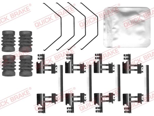 SET ACCESORII PLACUTE FRANA QUICK BRAKE 109-0170 - Compatibil cu MAZDA