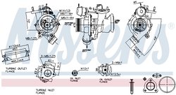 Turbina Nissens 93526