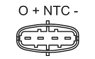 SENZOR PRESIUNE GALERIE ADMISIE NTK 91803 - Compatibil cu FORD, VOLVO