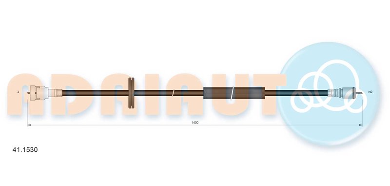 ARBORE TAHOMETRU ADRIAUTO 41.1530 - Piesa auto compatibila cu mai multe marci