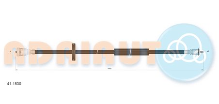 ARBORE TAHOMETRU ADRIAUTO 41.1530 - Piesa auto compatibila cu mai multe marci