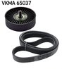 SET CUREA TRANSMISIE CU CANELURI SKF VKMA 65037 - Compatibil cu HYUNDAI, KIA
