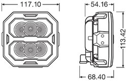 Luminca de lucru Osram LEDPWL116-SP