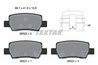SET PLACUTE FRANA TEXTAR 2652002 - Compatibil cu KIA