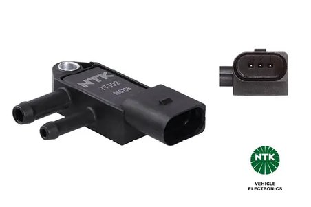 SENZOR PRESIUNE GAZE EVACUARE NTK 77302 - Compatibil cu AUDI, SEAT, SKODA, VW