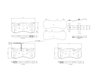 SET PLACUTE FRANA BREMBO P 48 005 - Compatibil cu MASERATI