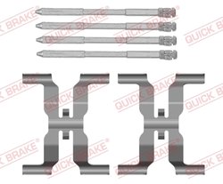 Set accesorii placute frana QUICK BRAKE 109-0166