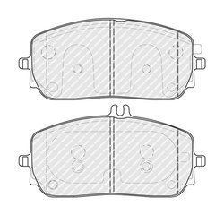 SET PLACUTE FRANA FERODO FDB5179 - Compatibil cu MERCEDES-BENZ