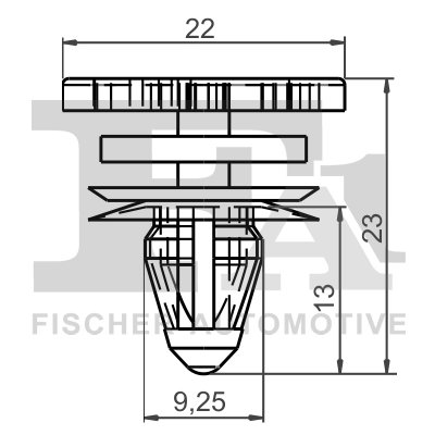 clips, acoperire decorativa si protectie FA1 11-40031.25