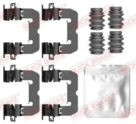 Set accesorii placute frana QUICK BRAKE 109-0188