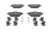 SET PLACUTE FRANA ATE 13.0470-2641.2 - Compatibil cu MERCEDES-BENZ