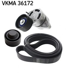 Set curea transmisie cu caneluri SKF VKMA 36172