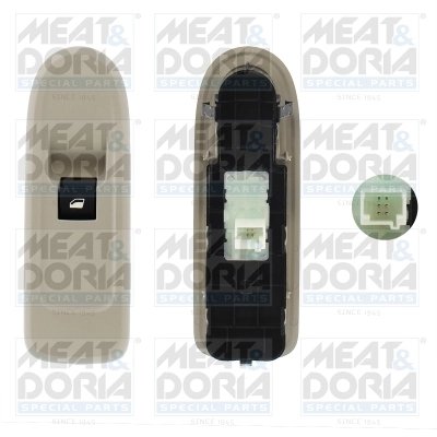 Comutator macara geam Meat & Doria 26849