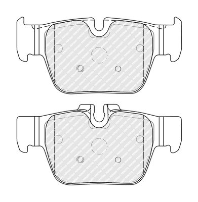 SET PLACUTE FRANA FERODO FDB5354 - Compatibil cu BMW, MINI