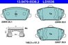 Set placute frana ATE 13.0470-5536.2