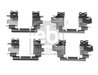 Set accesorii placute frana Febi Bilstein 182754