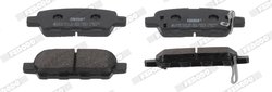Set placute frana Ferodo FDB4756