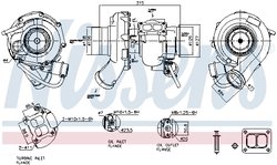 Turbina Nissens 93677