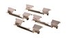SET ACCESORII PLACUTE FRANA MAXGEAR 27-2485 - Compatibil cu CHEVROLET, CITROEN, OPEL, VAUXHALL
