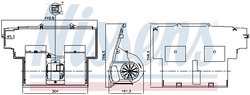 VENTILATOR HABITACLU NISSENS 87642 - Compatibil cu IVECO