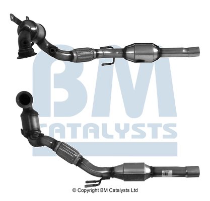 CATALIZATOR BM CATALYSTS BM92468H - Compatibil cu AUDI, SKODA, VW