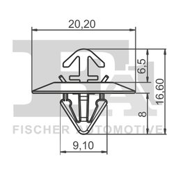 clips, acoperire decorativa si protectie FA1 33-40014.10