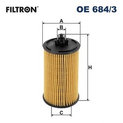 Filtru ulei Filtron OE 684/3