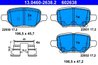 Set placute frana ATE 13.0460-2638.2