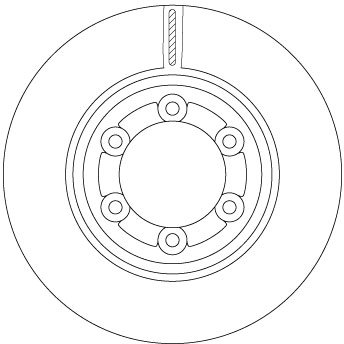 Disc frana TRW DF6984