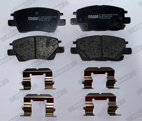 SET PLACUTE FRANA FERODO FDB5398 - Compatibil cu CHEVROLET, OPEL
