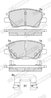 SET PLACUTE FRANA FERODO FDB5398 - Compatibil cu CHEVROLET, OPEL
