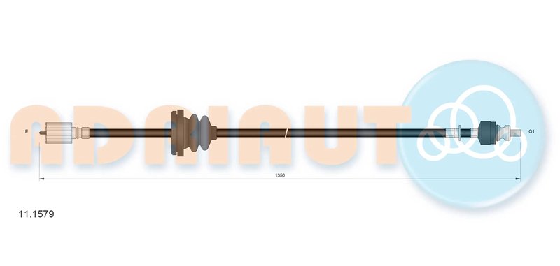ARBORE TAHOMETRU ADRIAUTO 11.1579 - Piesa auto compatibila cu mai multe marci