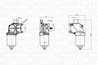 Motor stergator Magneti Marelli 064372300010