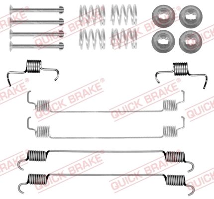 Set accesorii saboti frana QUICK BRAKE 105-0058