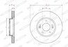 DISC FRANA FERODO DDF2928C - Compatibil cu HYUNDAI, KIA