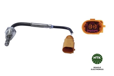 SENZOR TEMPERATURA GAZE EVACUARE NTK 90548 - Compatibil cu AUDI, VW