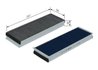 FILTRU AER HABITACLU BOSCH 0 986 628 605 - Compatibil cu AUDI, LAMBORGHINI, VW