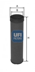 FILTRU AER UFI 27.519.00 - Piesa auto compatibila cu mai multe marci