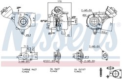 Turbina Nissens 93482