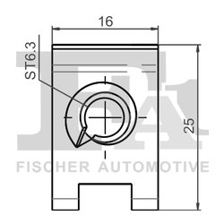 CLIPS, ACOPERIRE DECORATIVA SI PROTECTIE FA1 99-10111.10 - Compatibil cu ALPINA, BMW, FORD, MAYBACH, MERCEDES-BENZ, VOLVO