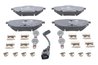 SET PLACUTE FRANA ATE 13.0470-3892.2 - Compatibil cu VW