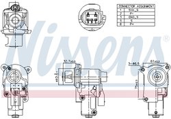 Supapa EGR Nissens 98174