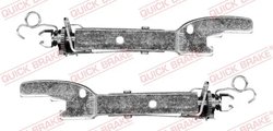 SET PENTRU REGLARE ULTERIOARA FRANA TAMBUR QUICK BRAKE 101 53 007 - Compatibil cu DACIA, MERCEDES-BENZ, NISSAN, RENAULT
