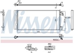 Radiator climatizare Nissens 941242